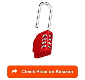 isecu Store Inch Long Shackle 4 Digit Combination Lock