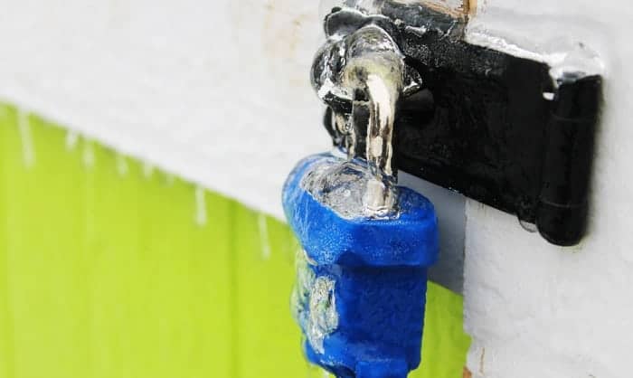 how to unfreeze a lock