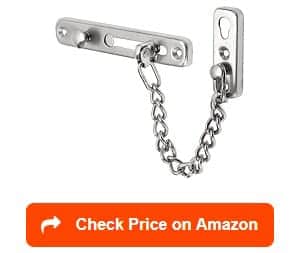 Security Door Chain Chrome Et Laiton variations 