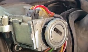 how to remove an ignition lock cylinder without a key