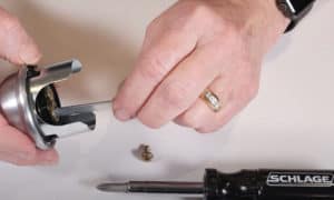 how to rekey a schlage lock without the original key
