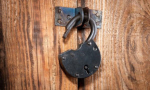how to unlock an antique lock without a key