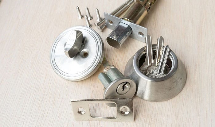 parts of a door lock