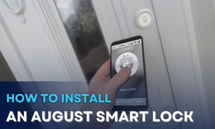 how to install an august smart lock
