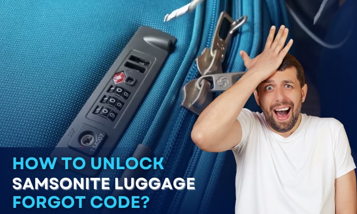 unlocking samsonite luggage lock