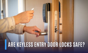 are keyless entry door locks safe