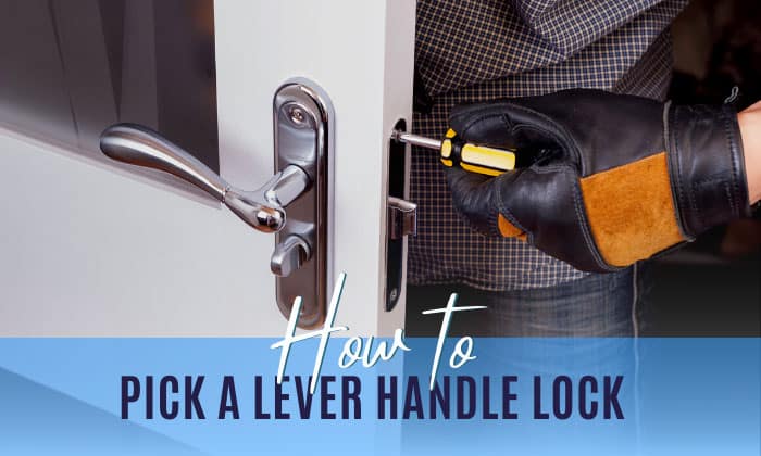 how to pick a lever handle lock