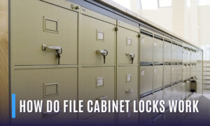 how do file cabinet locks work