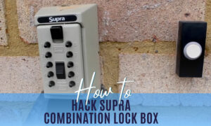 how to hack supra combination lock box