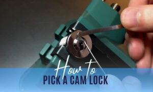 how to pick a cam lock