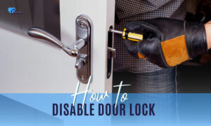 how to disable a door lock
