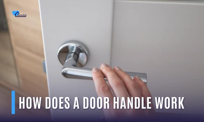 how does a door handle work