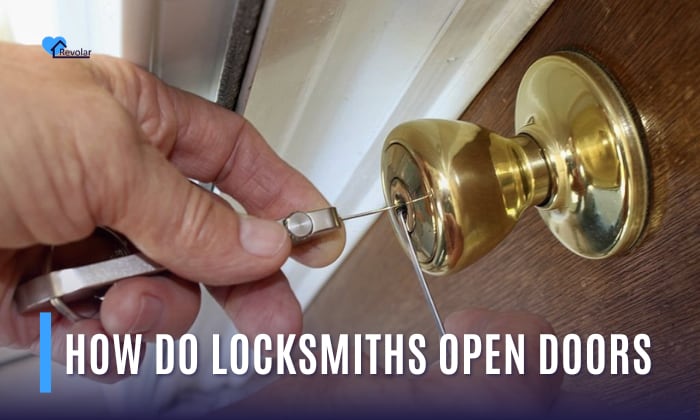 how do locksmiths open doors