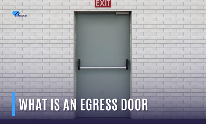 what is an egress door