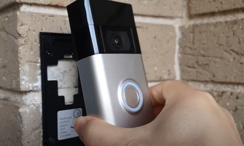 Detach-The-Doorbell-From-The-Wall